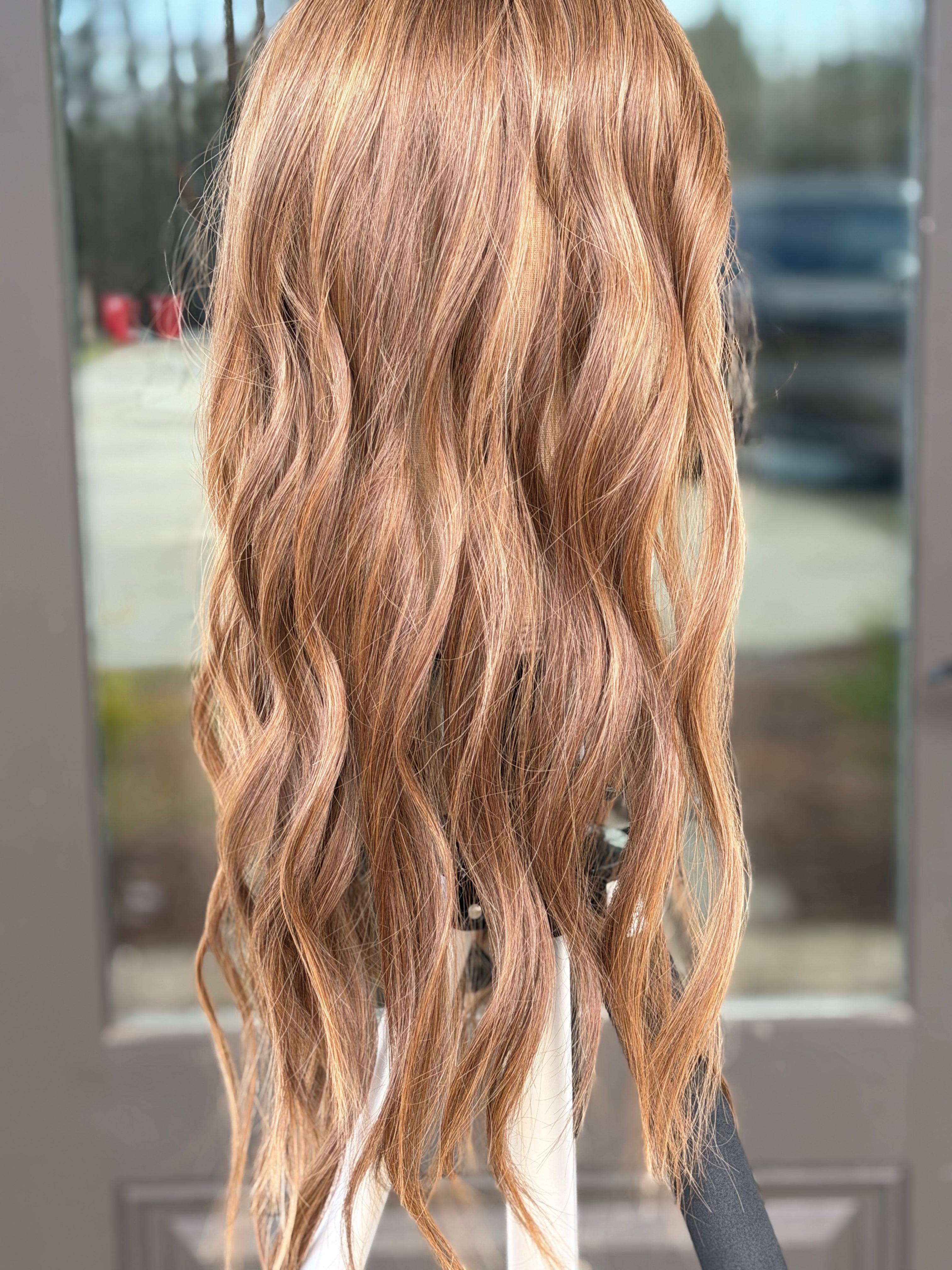 Ariana 8x9 20" Mongolian Human Hair Silk Top Topper, photo 5 of 8