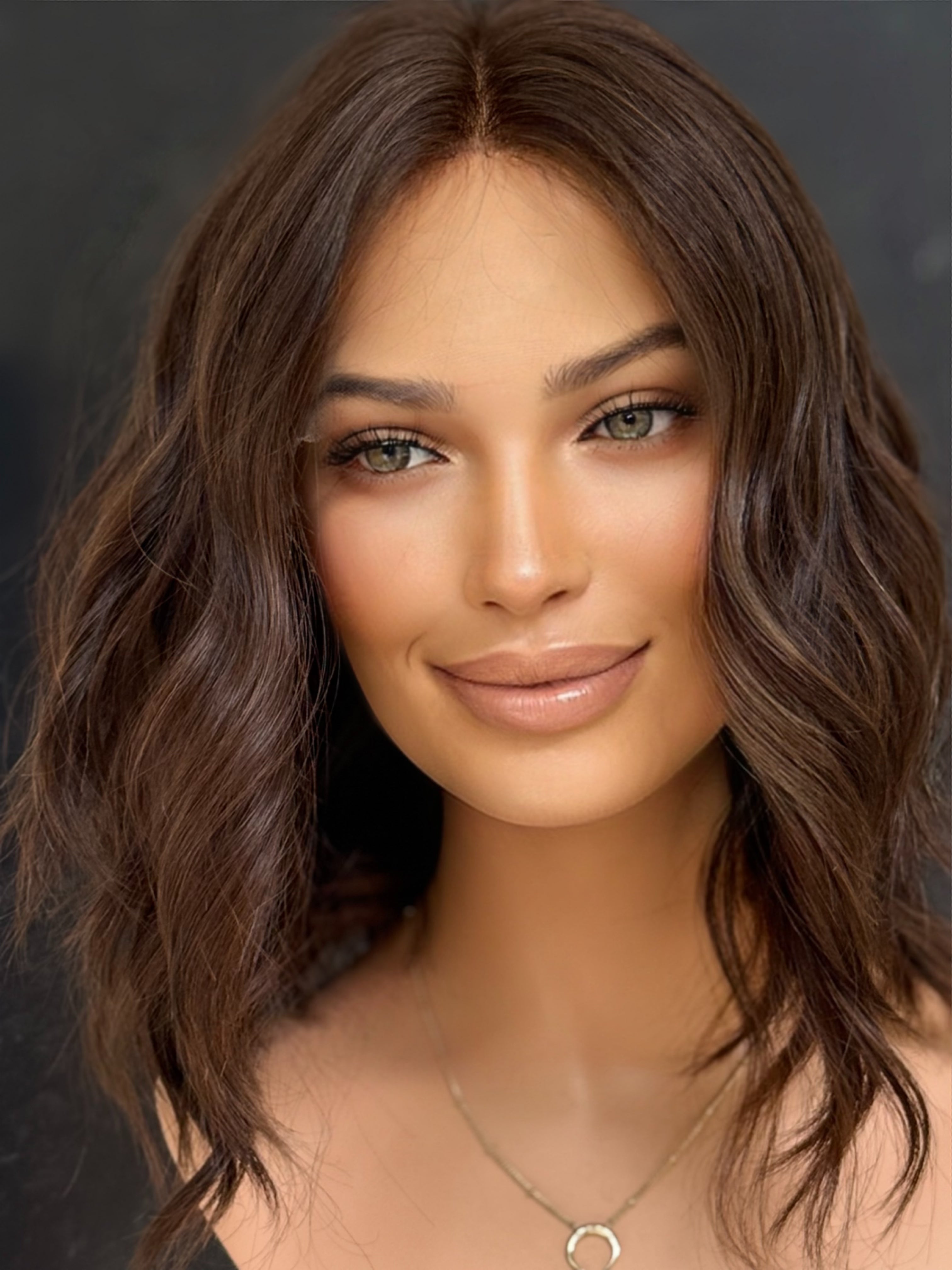 “LT2801” [S] 12” Euro Lace Top Wig