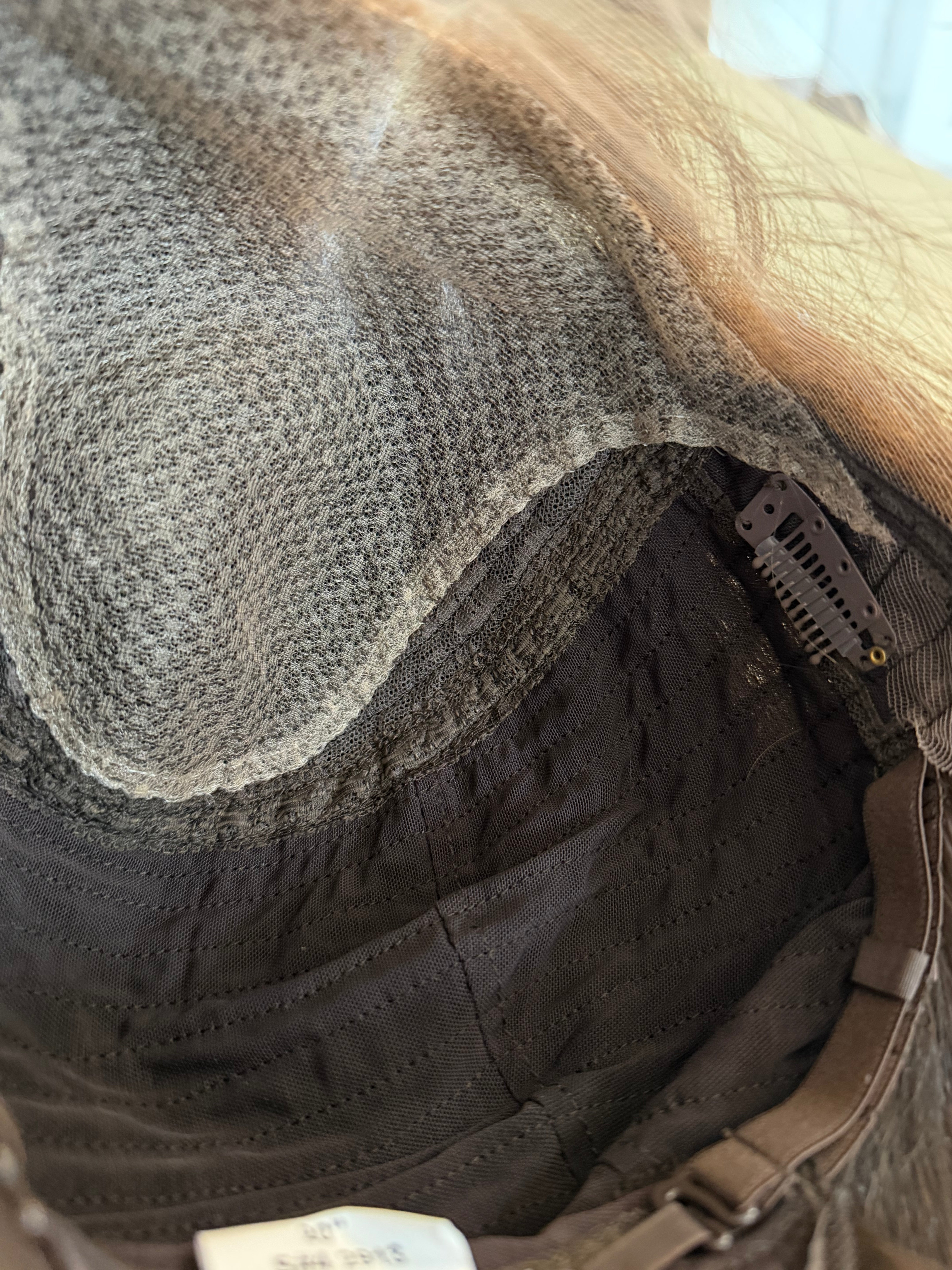 <b>Medium Brown Bleached Knots</b><br><u>S</u> <br> <l>Classic European Collection</l> <br> 20” Lace Top Wig