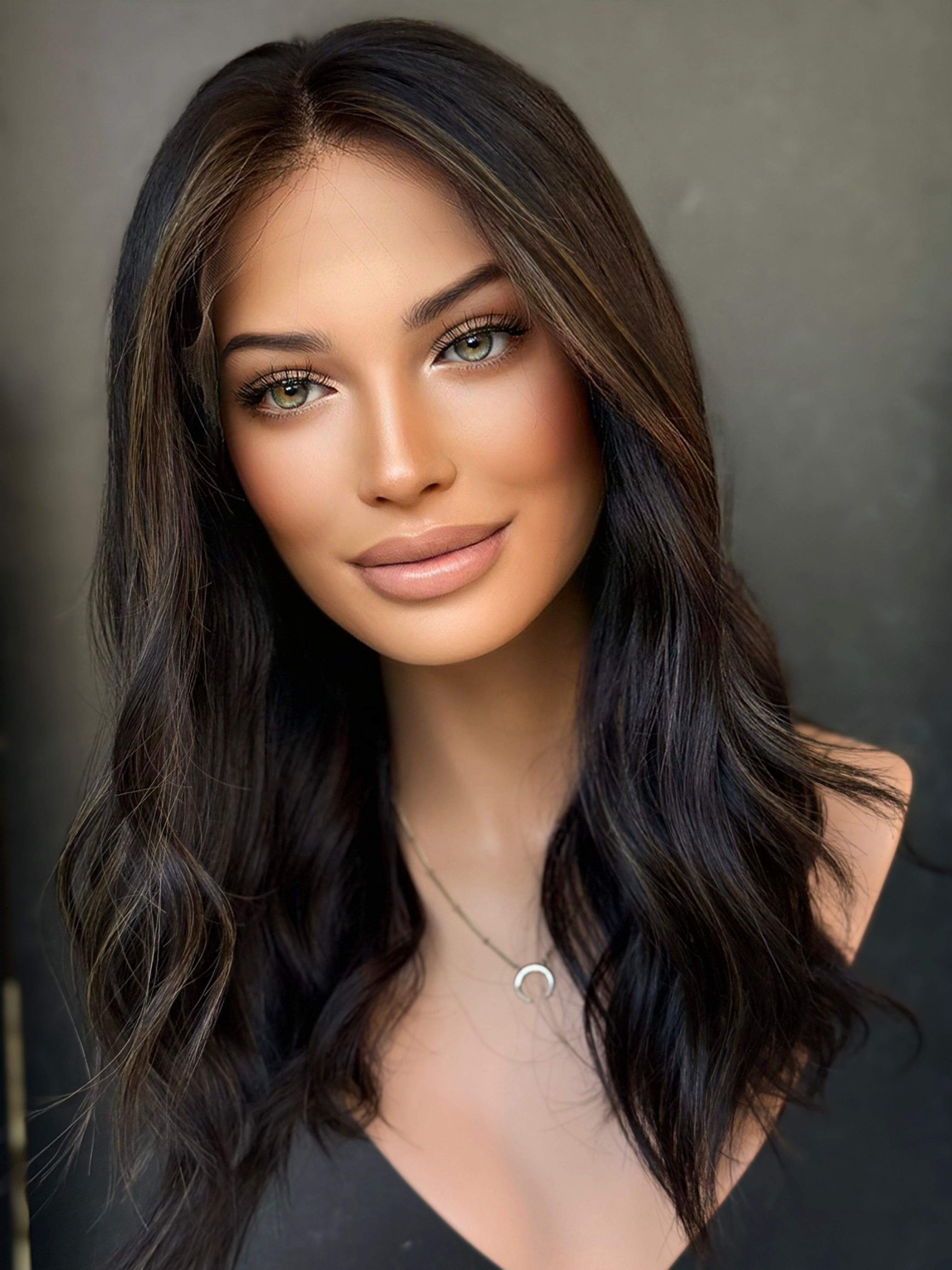 Balayage Jordyn (M) · 18” Lace Top Wig · Signature Mongolian