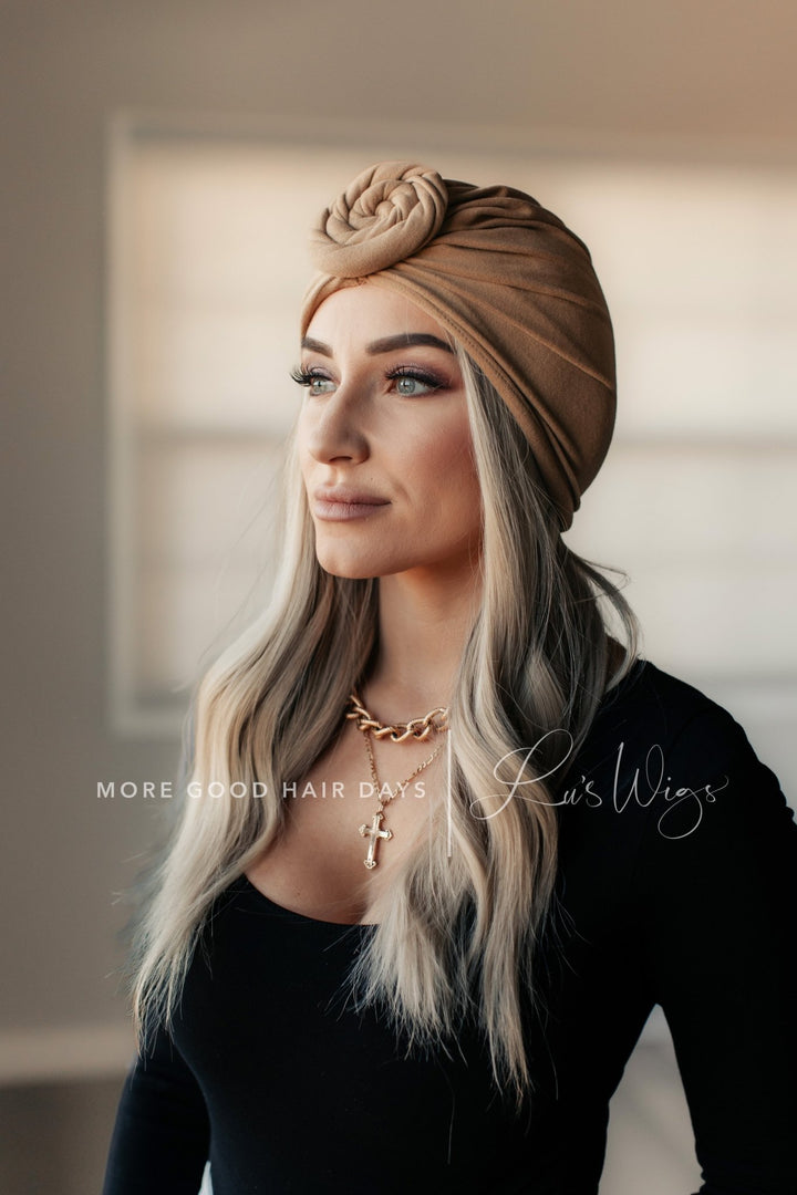 Head wrap hat “OS” (Choose Color) - Lu's Wigs