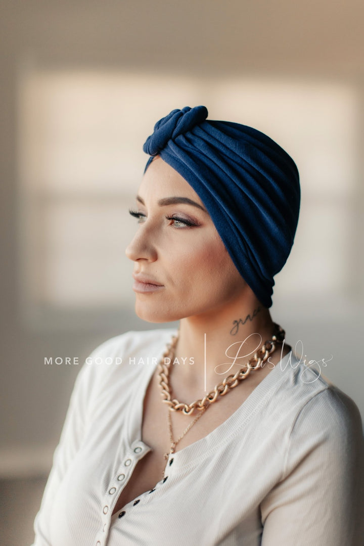 Head wrap hat “OS” (Choose Color) - Lu's Wigs