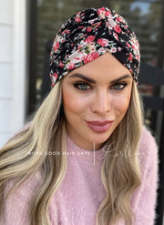 Head wrap hat “OS” (Choose Pattern) - Lu's Wigs