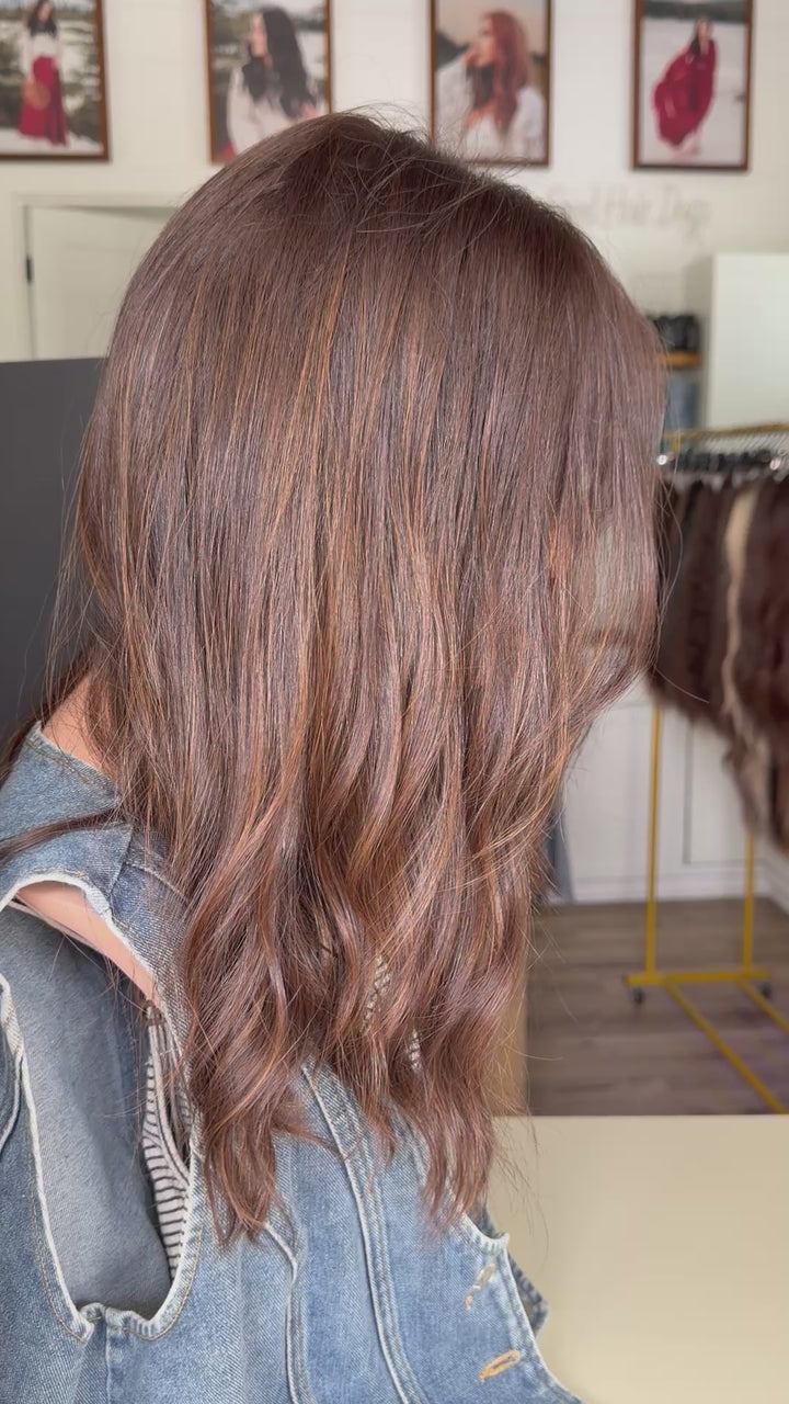 “Alex” [S] 19” Lace top wig