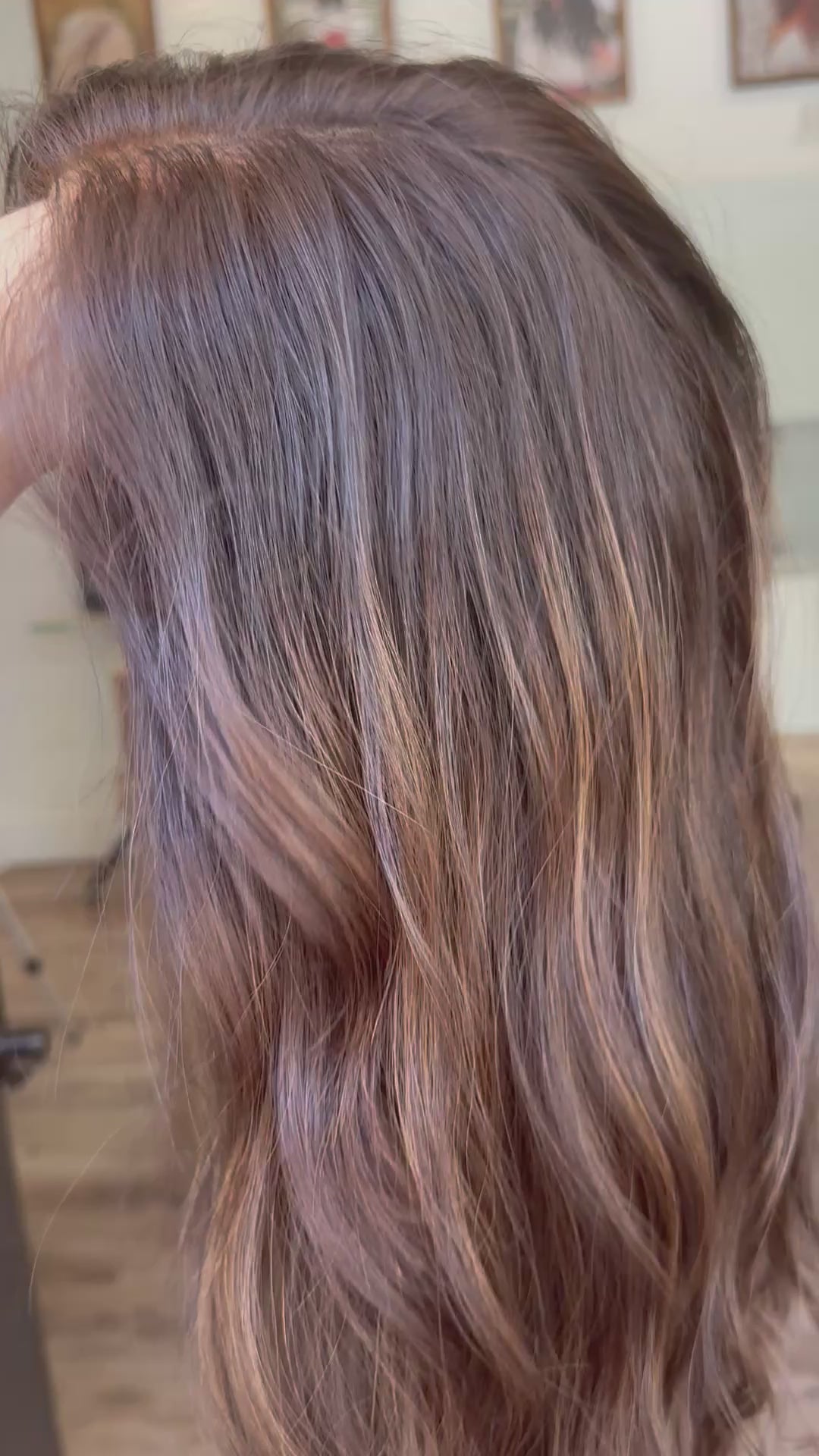 “Alex” [L] 19” Lace top wig