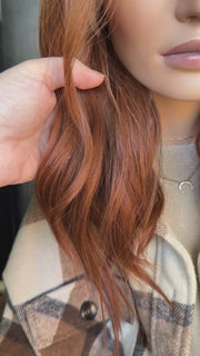 “Cowboy Copper” [M] 18” Lace Top Wig
