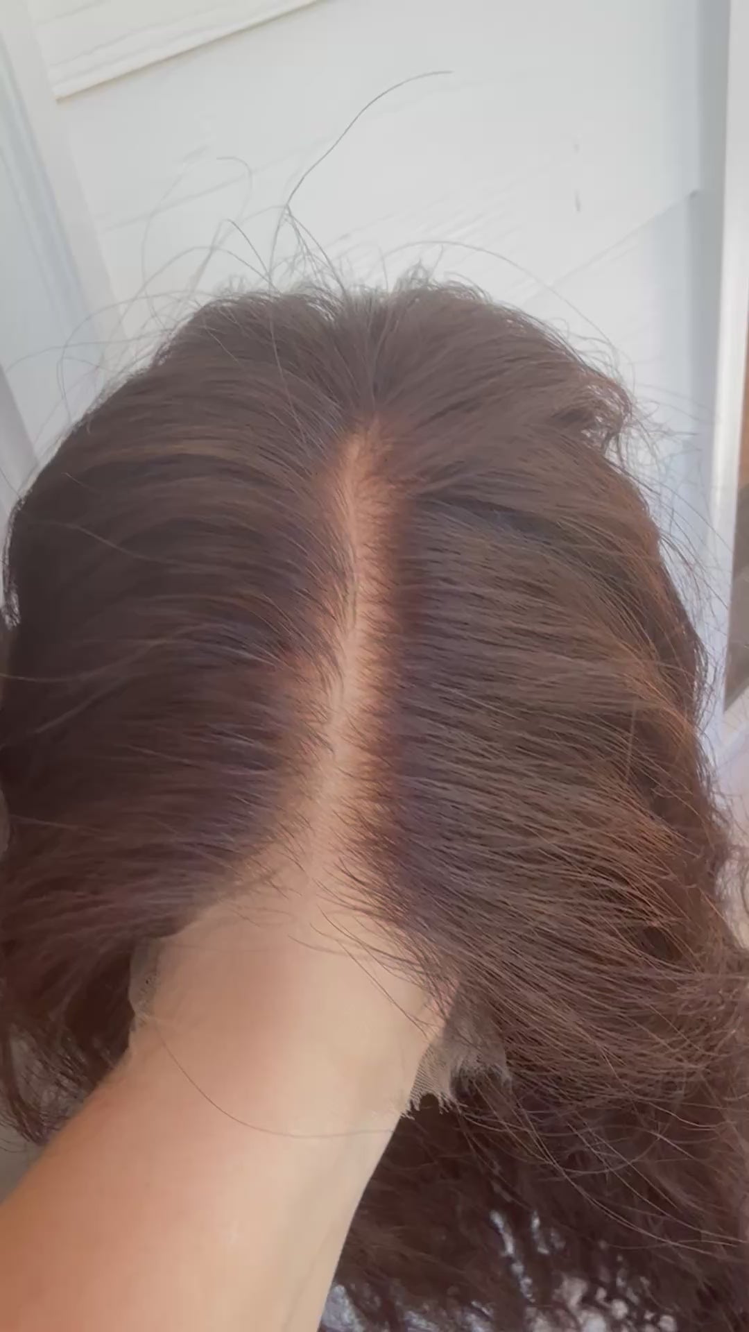 “Wavy Espresso” [choose your size) 24” Glam Lace Top wig