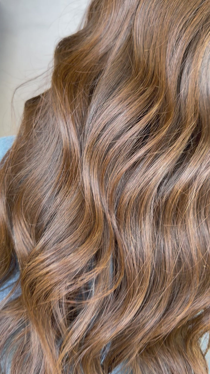 “Espresso” Glam Co. 22” Lace Top Wig