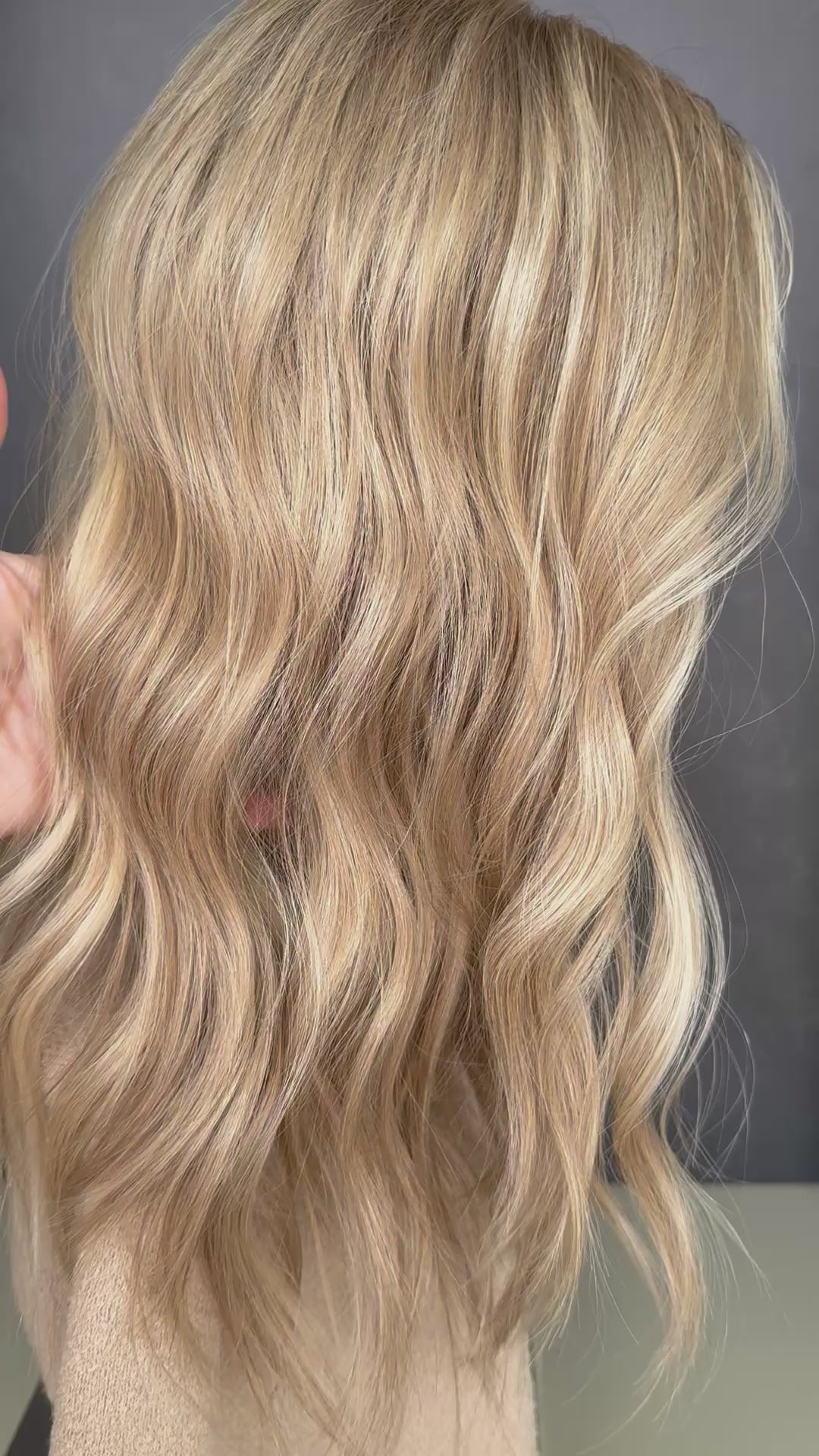 “Anniston” 18” Lace Top Topper