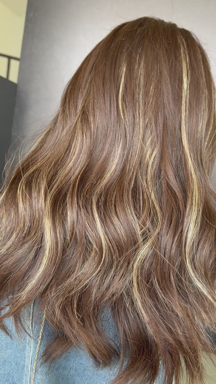 3B2896 [S] 18" Lace Top Wig